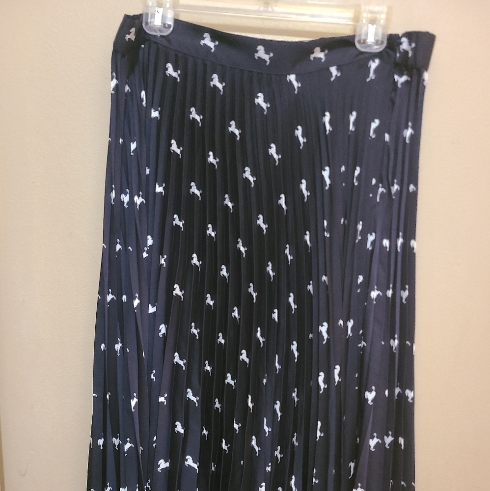 Polo Design Pleated Skirt